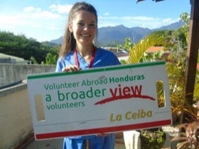 Volunteer in honduras