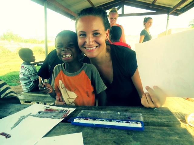 Courtney Volunteer Kpando Ghana 01