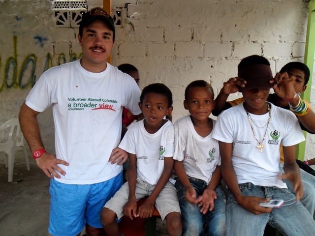 Craig Volunteer Colombia Cartagena 04