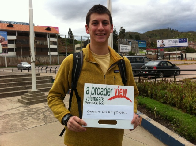 Creighton Volunteer Cusco Peru 01