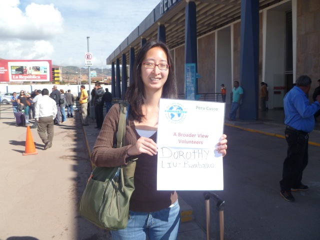 Dorothy Volunteer Cusco Peru 02