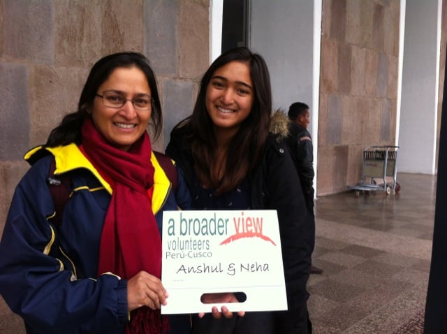 Feedback Anshu Jain Volunteer Cusco Peru 01