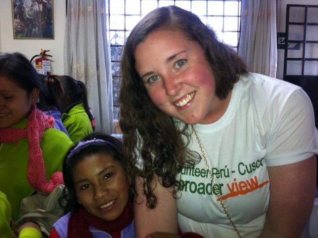 Molly Volunteer In Cusco Peru 03