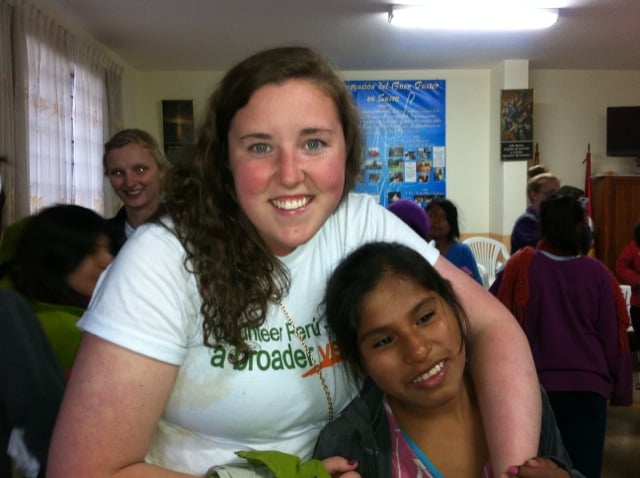 Molly Volunteer In Cusco Peru 04