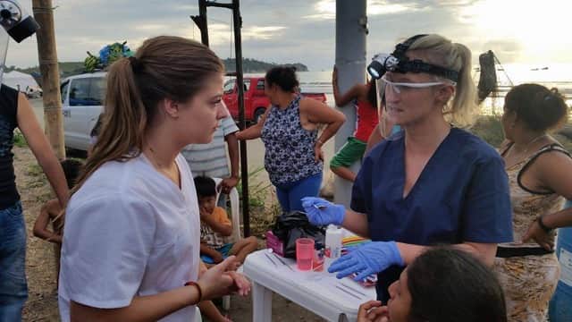 Review April Miller Volunteer in ECUADOR Quito Dental program.