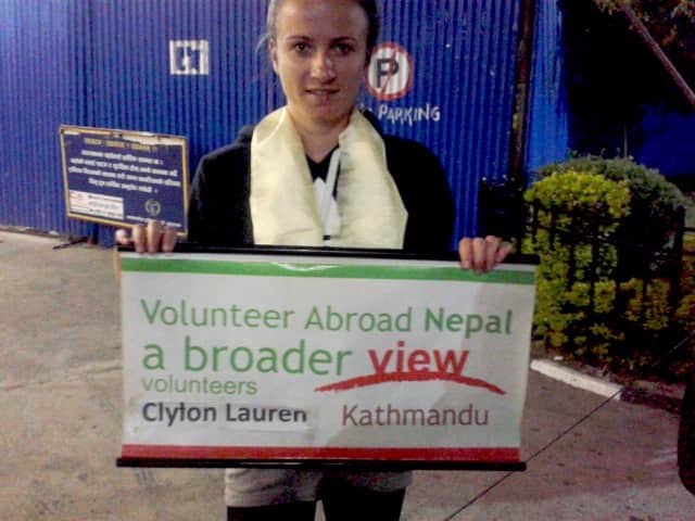 Review Lauren Warton Volunteer in NEPAL Kathmandu Teaching in Special School program