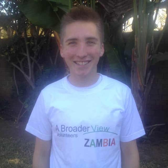 Review Braeden Schmitt Volunteer in Zambia Lusaka at the youth advocacy human rights program