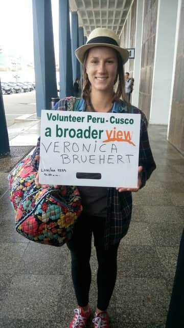 Review Veronica Bruehert Volunteer in PERU Cusco Nurse Program.