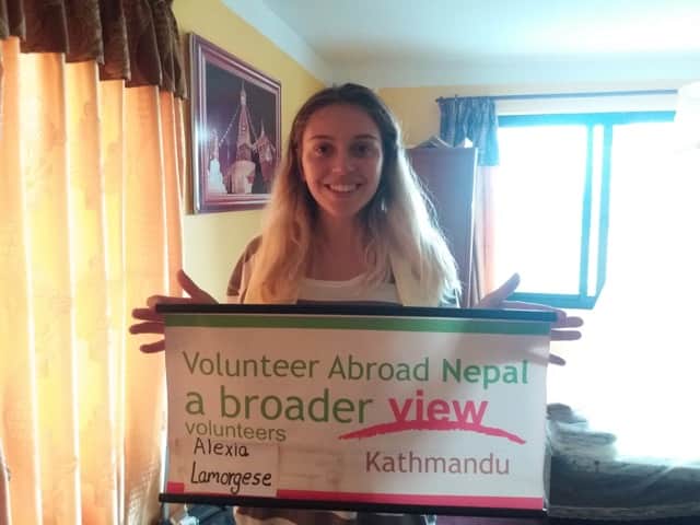 Review Alexia Lamorgese Volunteer in Nepal Kathmandu Health Care Program