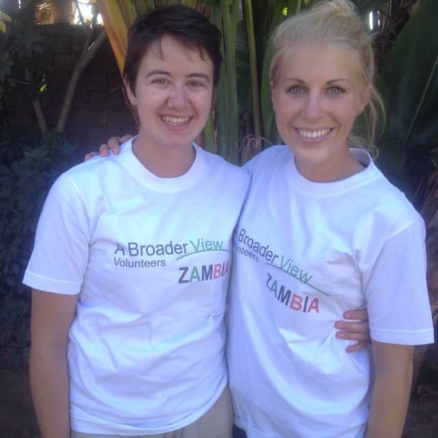 Review Volunteer Sophie Lachapelle in Zambia Lusaka Orphanage/teaching program