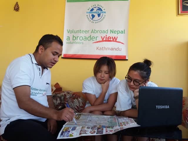 Review Volunteer Xinyi Shen in Nepal Kathmandu at the PreDental program