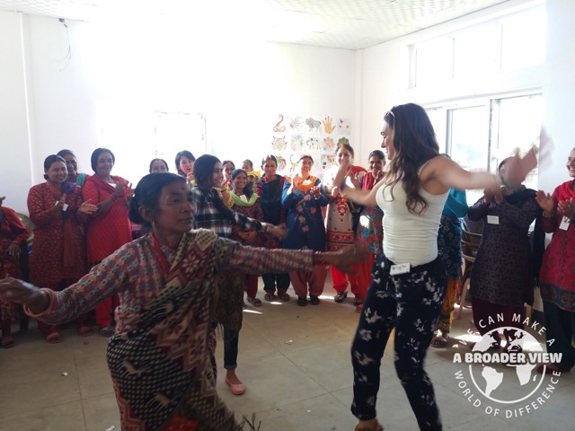 Review Volunteer Rebecca Phemister in Nepal Kathmandu Women Support Program