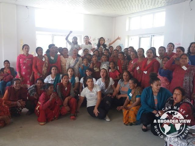 Review Volunteer Rebecca Phemister in Nepal Kathmandu Women Support Program