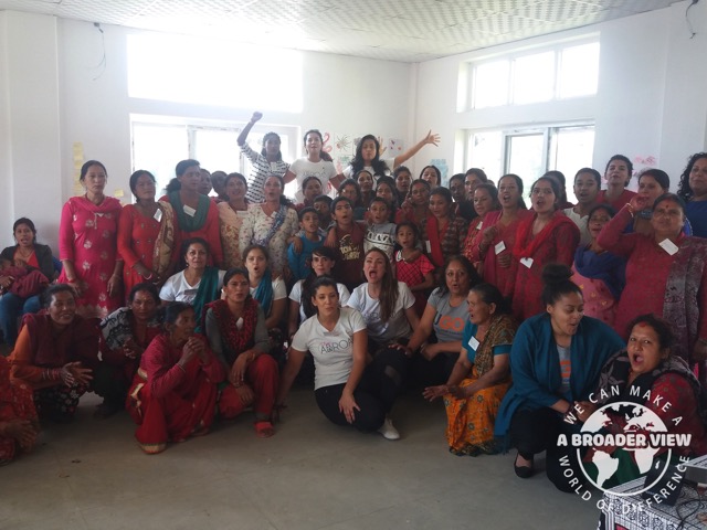 Review Volunteer Rebecca Phemister in Nepal Kathmandu Women Support Program