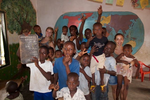 volunteer in ghana