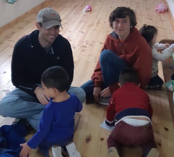 Volunteer Matthew Rhodes in La Serena Chile at the Orphanage Program