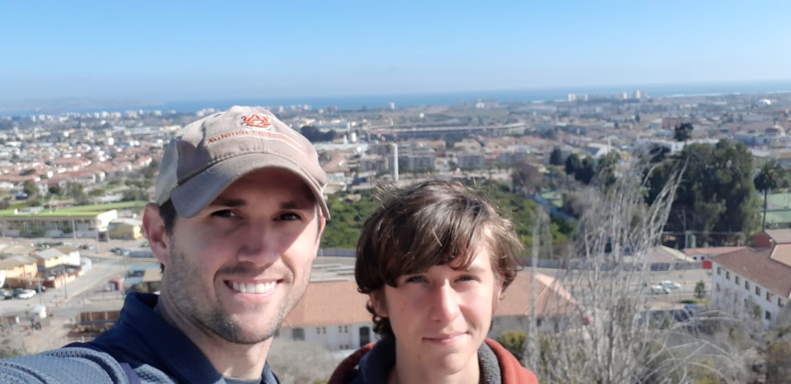 Volunteer Matthew Rhodes in La Serena Chile at the Orphanage Program