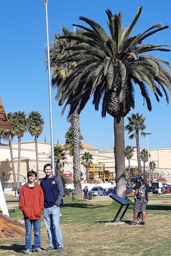 Volunteer Matthew Rhodes in La Serena Chile at the Orphanage Program