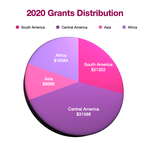2020 Grant Distribution 