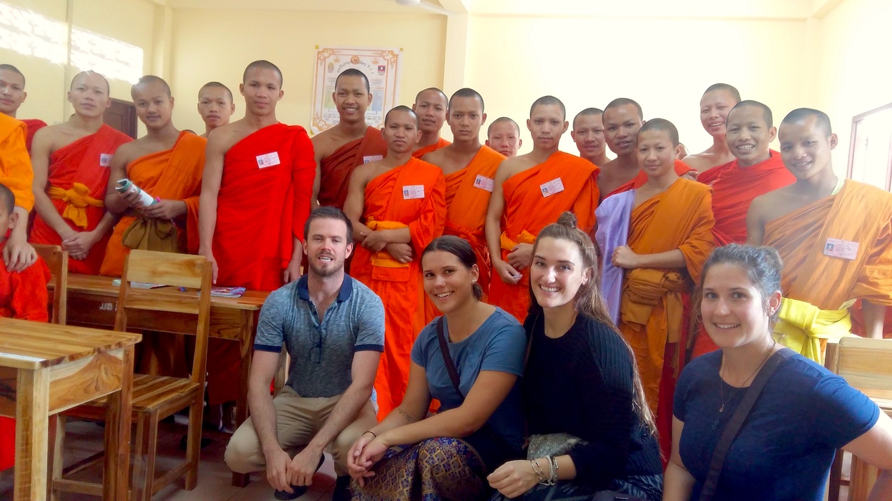 Volunteers in Laos